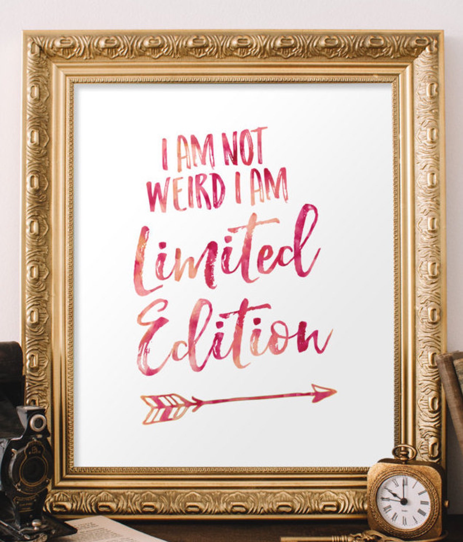 Printable Art Teen Girl Room Decor Inspirational Quotes - Etsy