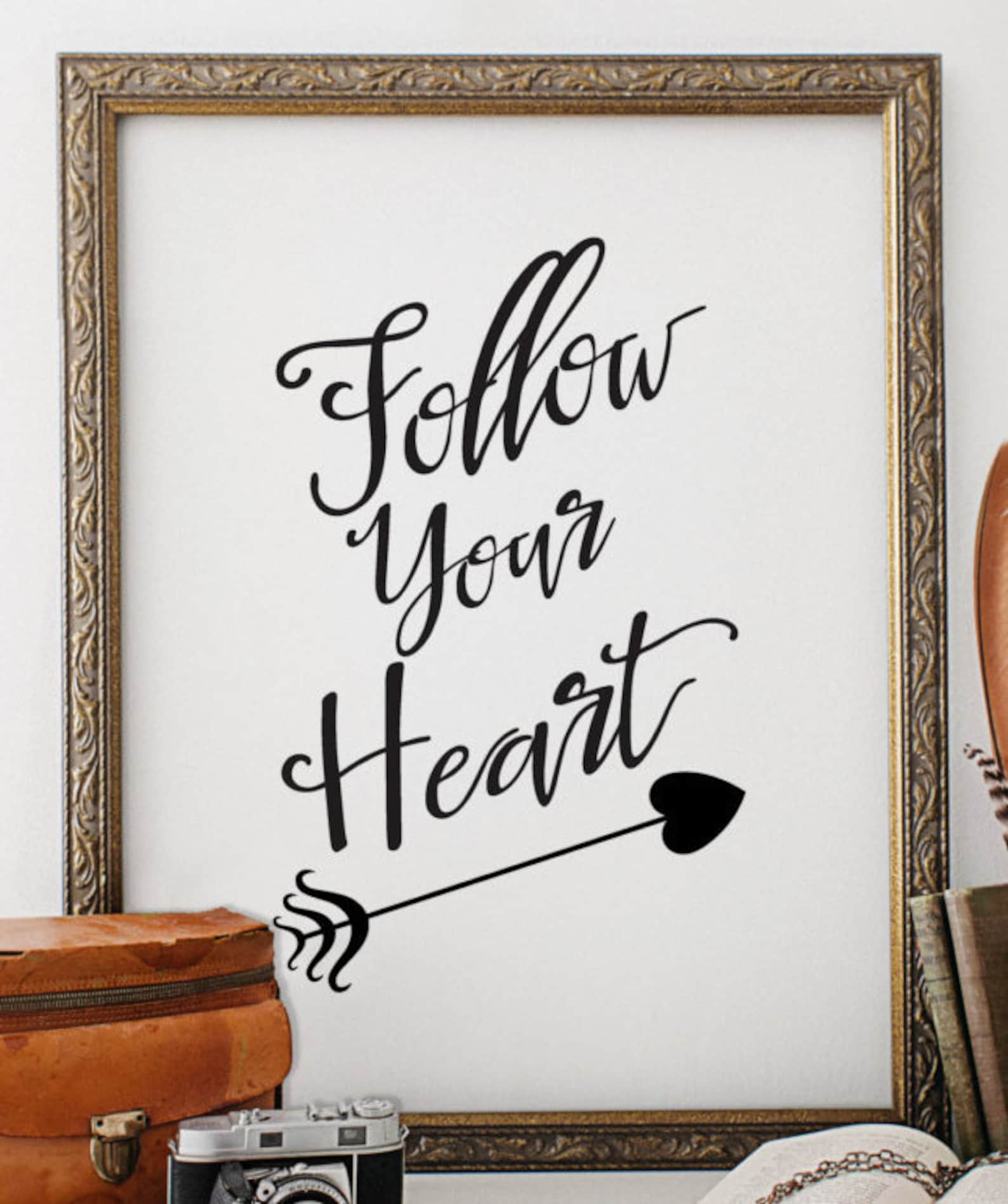 Art Print Wall Decor Printable Decoration Quote Inspirational - Etsy