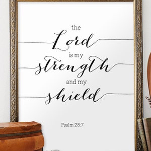 Printable Scripture Art, Religious Wall Art, Bible Verse Print ...