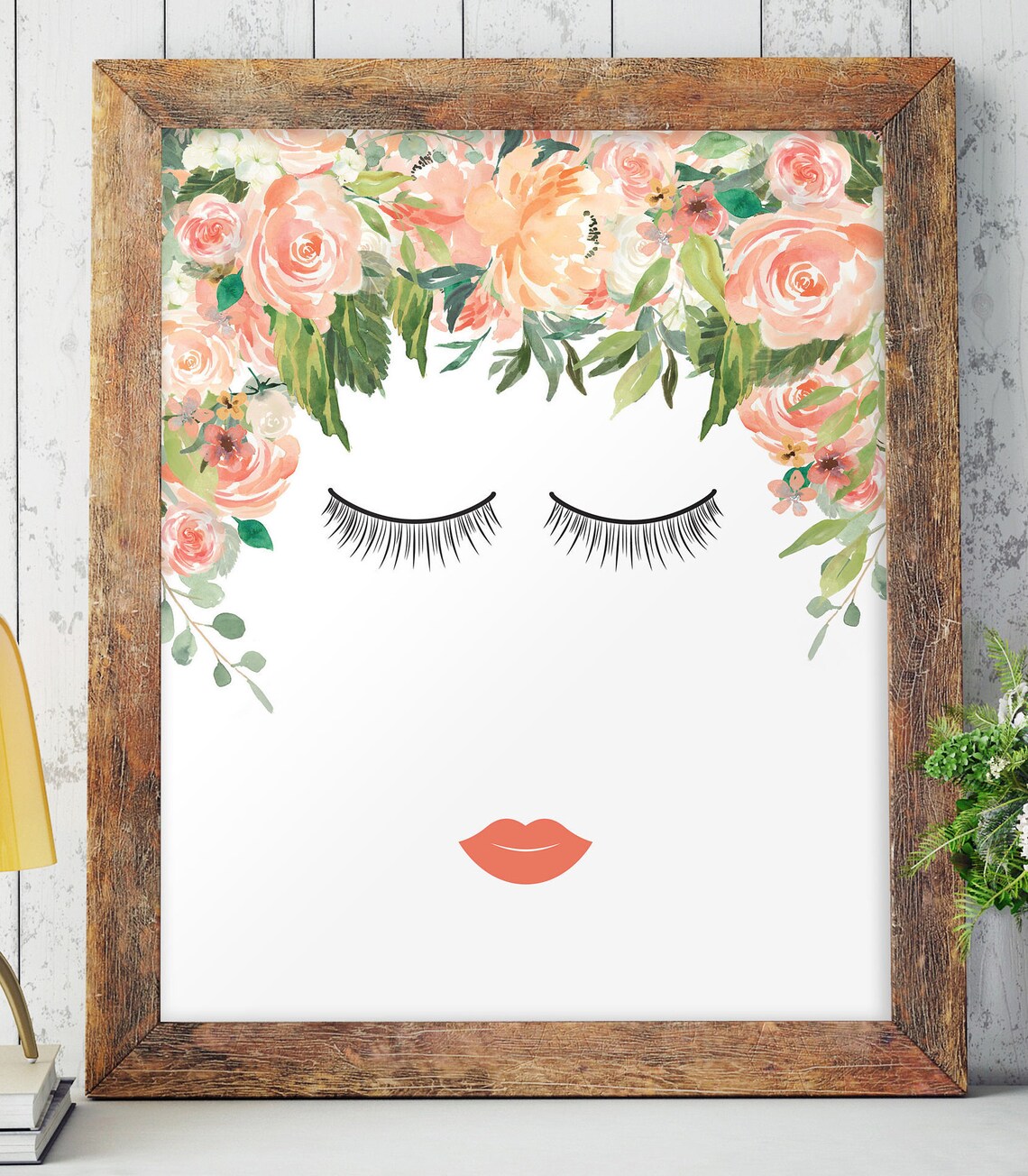Eyelash Print Eyelash Wall Art Fashion Print Eyelashes - Etsy