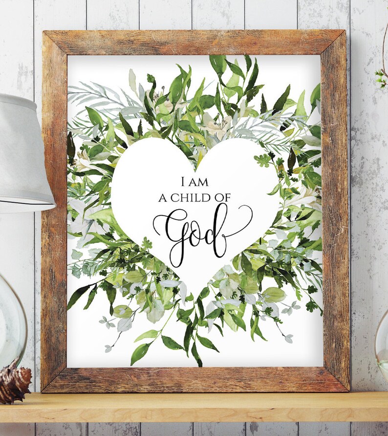 Christian Wall Art Sign Gifts for Goddaughter for Baptism Etsy