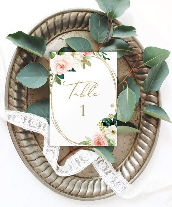 Kommunion Details about / Table Decor-Table Garland Pink Table Decoration Wedding Baptism...- n Hochzeit data-mtsrclang=en-US href=# onclick=return false; show original title Taufe.... Communion