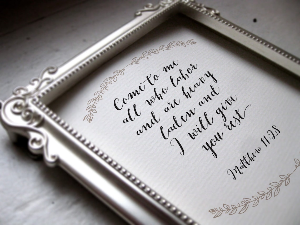 Bible Verse Printable Scripture Print Christian Wall Art - Etsy