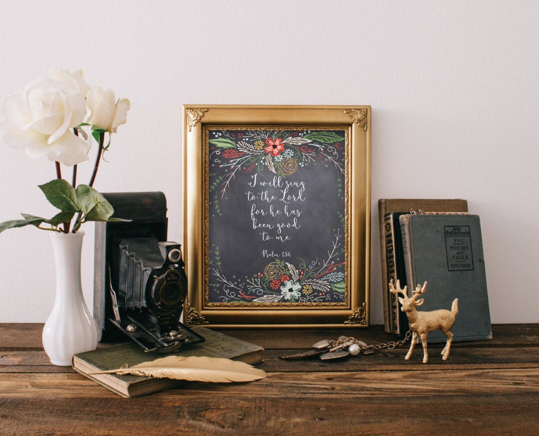 Bible Verse Wall Art Scripture Printable Art Christian Wall - Etsy ...