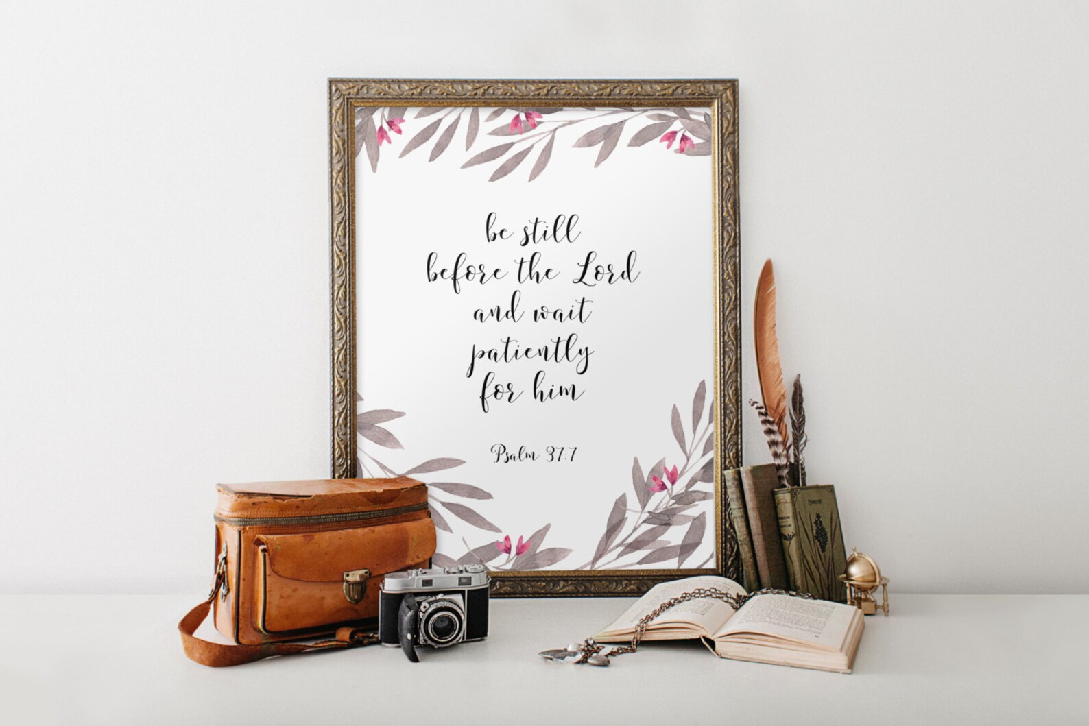 Scripture Printable Bible Verse Print Typography Print Wall | Etsy