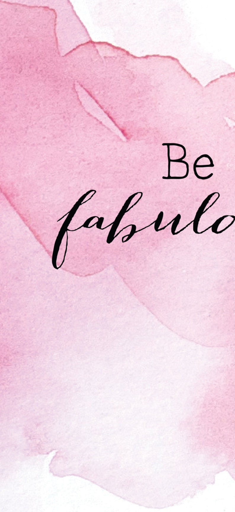 quote print inspirational quote be fabulous teen girl room