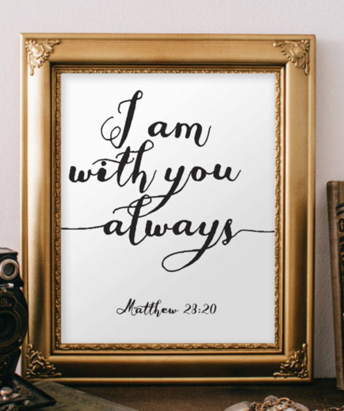 Printable Bible Verse Scripture Print Christian Wall Art Decor - Etsy