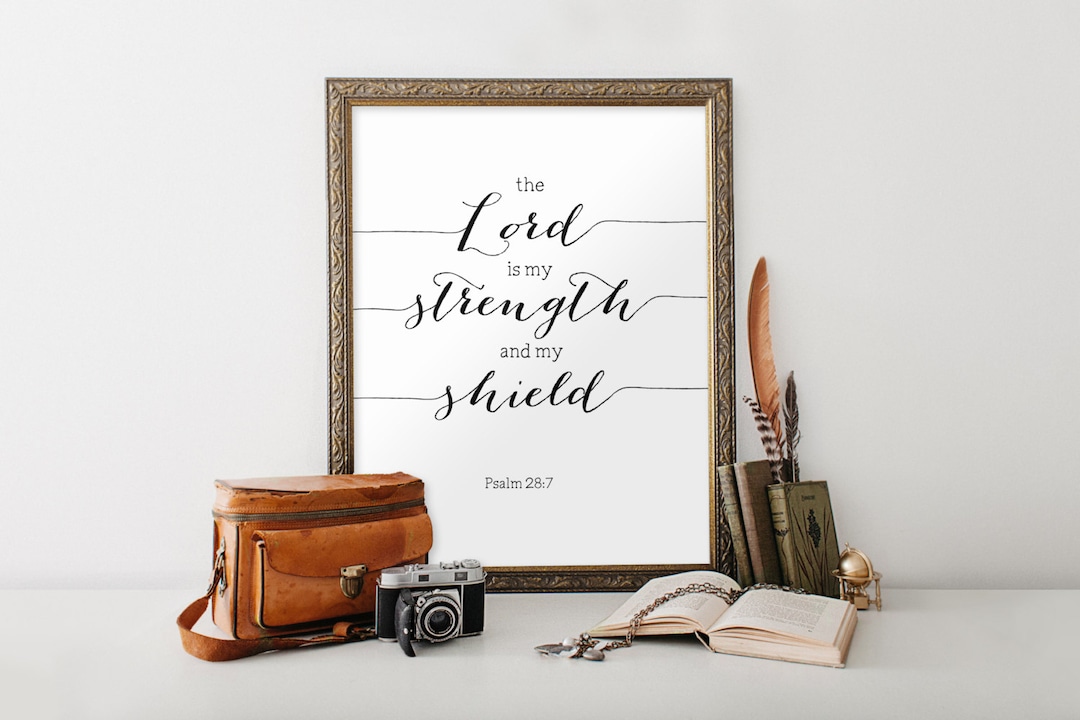 Printable Scripture Art, Religious Wall Art, Bible Verse Print ...