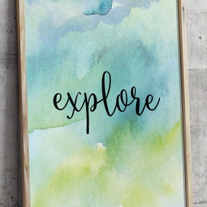 Instant Download, Explore Printable Art, Wall Art, Printable Art, Home ...