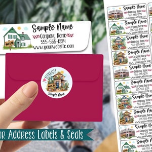 Realtor Address Labels, Mailing Labels