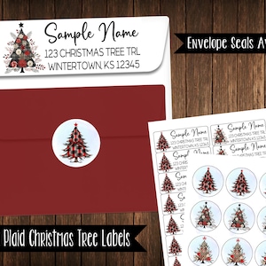 Christmas Address Labels, Mailing Labels