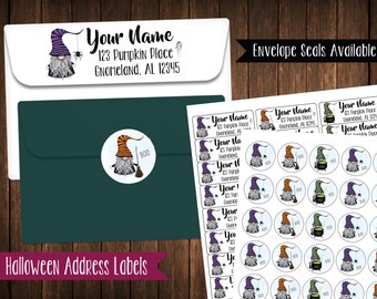 Halloween Address Labels, Mailing Labels