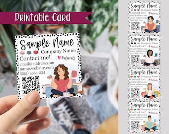 Wax Consultant Referral Card -- Printable Item Only