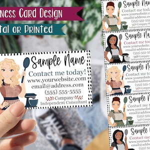 Baking Themed Business Card Design