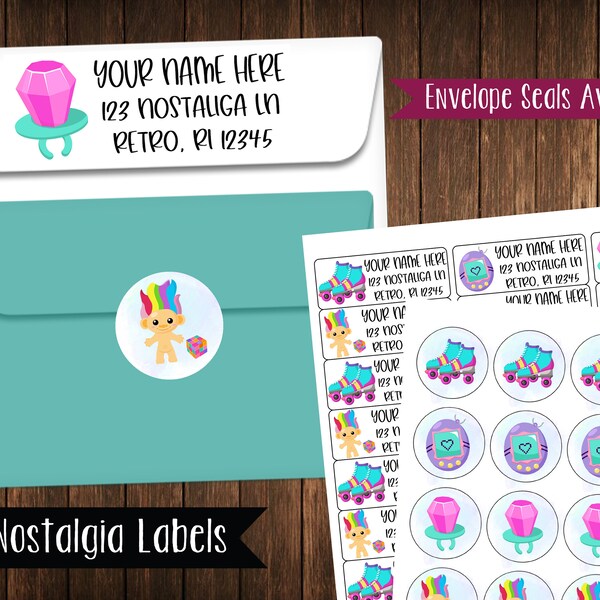 Fun Address Labels Etsy