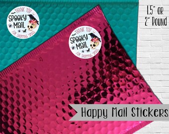 Halloween Happy Mail Stickers