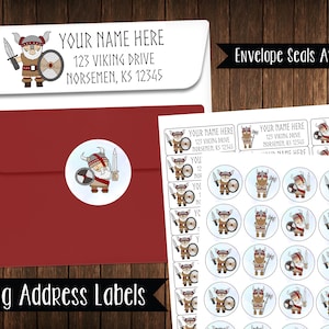 Viking Address Labels, Mailing Labels