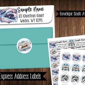 Christmas Address Labels, Mailing Labels