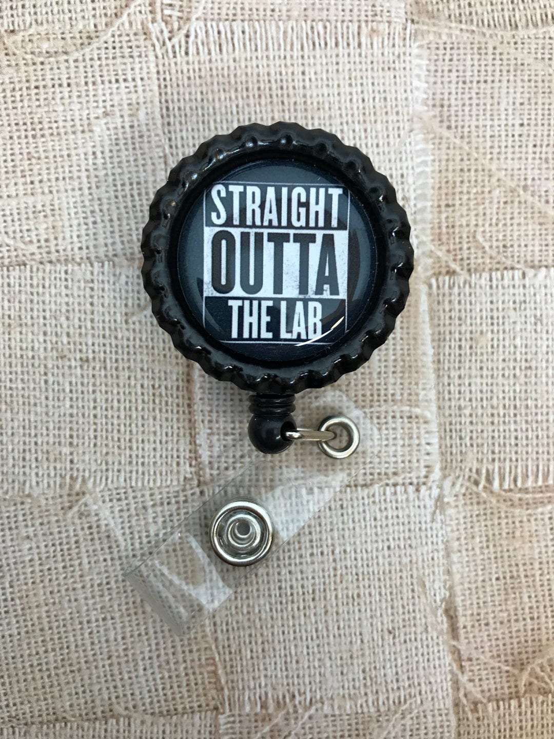 Laboratory Retractable Badge Reel Lab Week Gift Med Tech MLS MLT