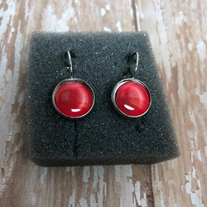 Red blood cells earrings Lab Week gift laboratory scientist