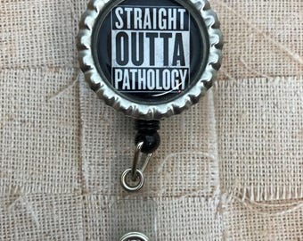 Pathology Retractable Badge Reel lab week gift lab tech