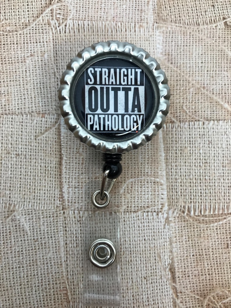 Pathology Retractable Badge Reel Lab Week Gift Lab Tech Etsy