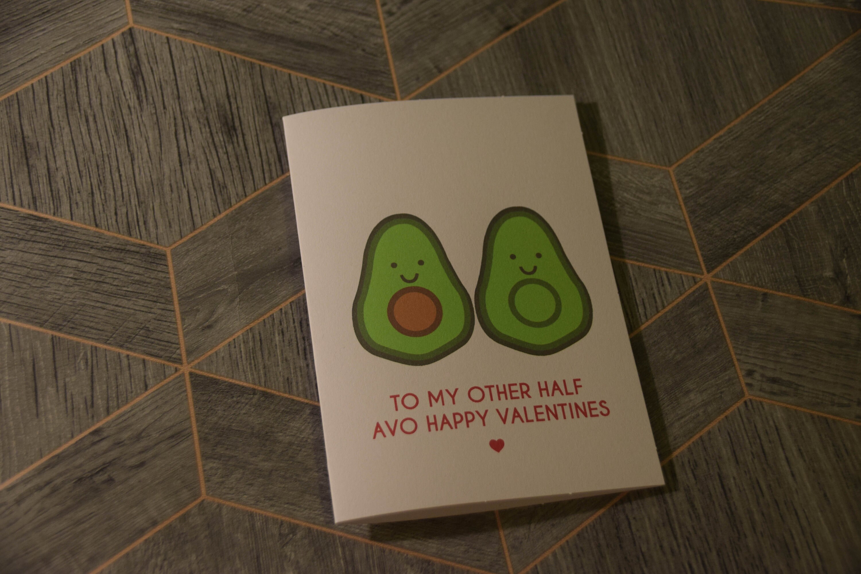 Avocado Valentines or Anniversary Card. 'I Avo Crush on | Etsy