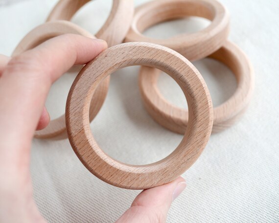 wooden teething ring wholesale uk