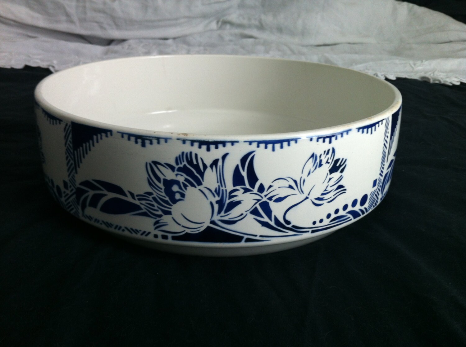 Cuvette de Toilette 1940 - Cuvette Saint Amand Made in Farnce en Faïence 1940