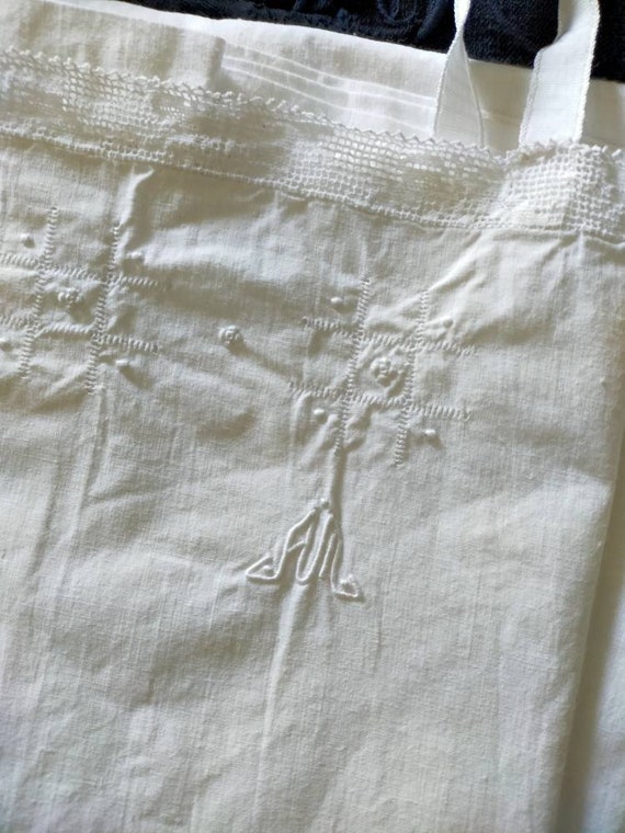 80 year old nightie holographic fabric fine lace