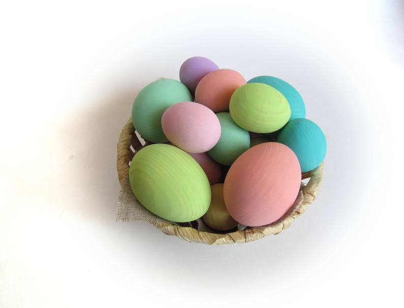 Easter Gift Gift for Baby Pastel Rainbow EGGS 7 Easter Etsy