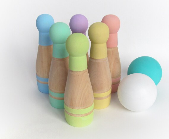 wooden skittles baby