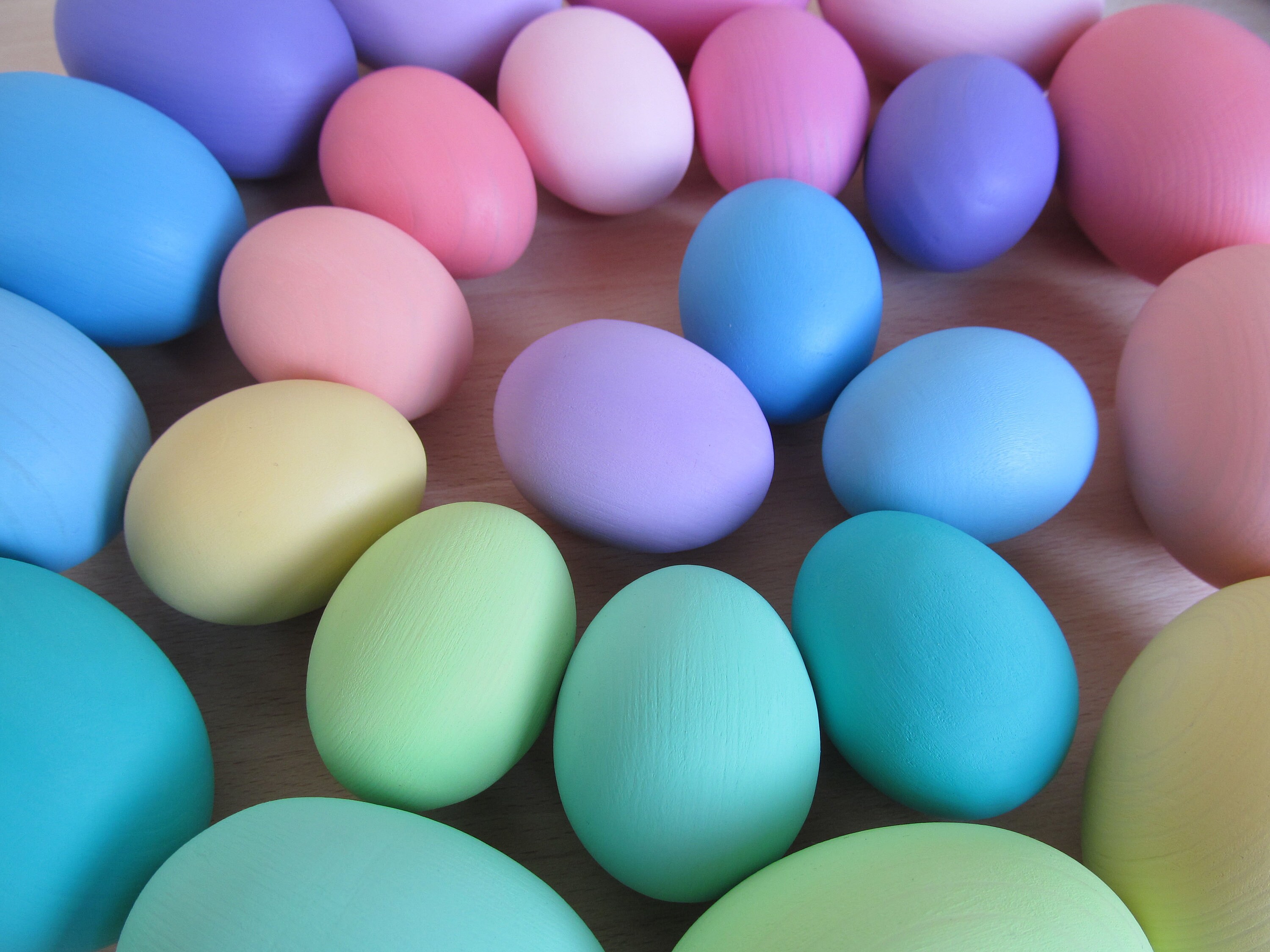 Easter Gift Gift for Baby Easter Basket Wooden PASTEL Etsy