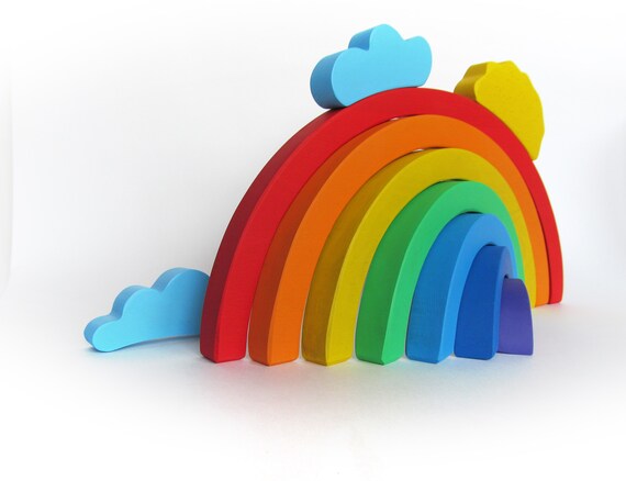 baby rainbow stacker