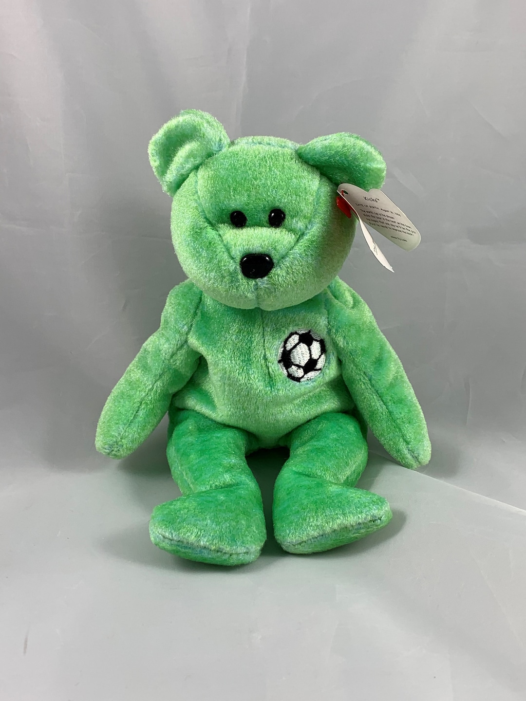 Ty Beanie Baby Kicks Bear Etsy