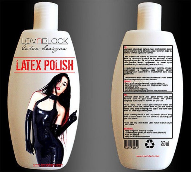 Latex Polish Made of Silicone Oil. Etsy