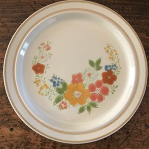 Vintage 1970’s Stoneware - Sweet Flowers Collection - Sweet Flowers 305 - set of 2