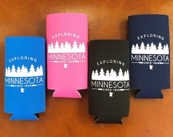 Exploring Minnesota Can Cooler // Minnesota Can Cooler // Explore Minnesota // Slim Can // Tall Can Cooler