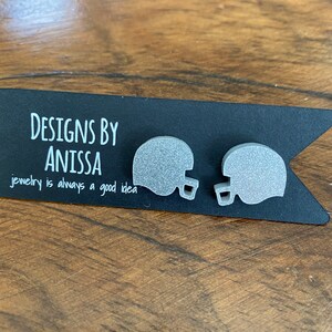Football Helmets Earrings