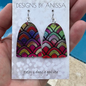 Stained Glass Windows Earrings