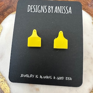 Ear Tags Earrings