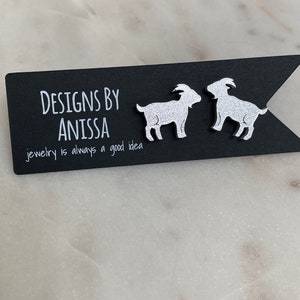 Goat Earrings
