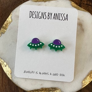 UFO Earrings