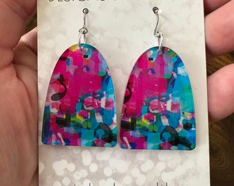 Color Burst Earrings