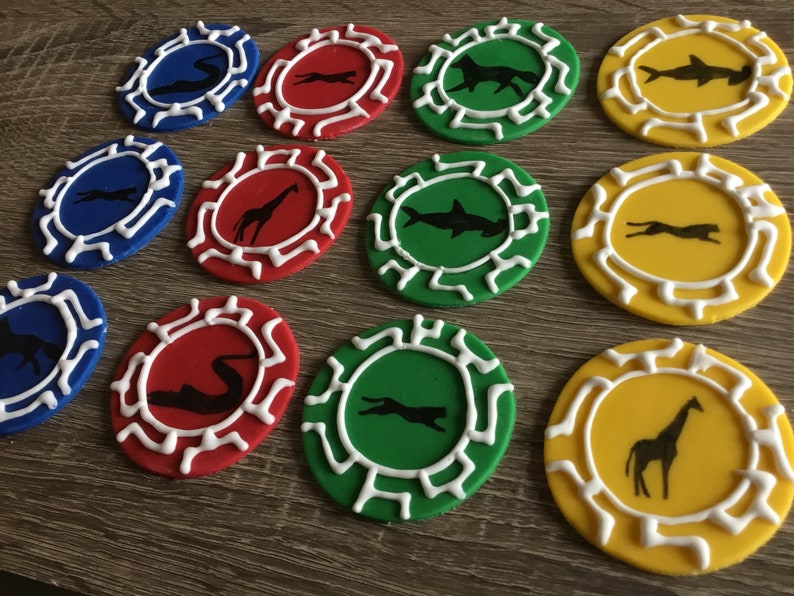 Wild Kratts Power Disk Creature Power Disk fondant topper | Etsy