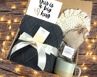 Comforting Care Package For Him For Her, filled with Cozy items, Unique Gift Box For Him, Gift For Husband, Gift For Brother