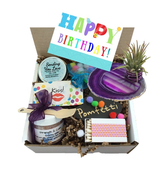 Birthday Gift Box Of Sunshine Happy Birthday Box Happy Etsy