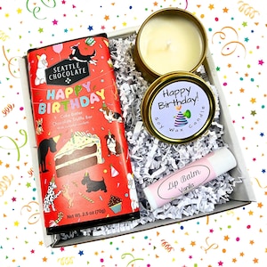Birthday Gift Box, Birthday Gift Basket, HAPPY BIRTHDAY!, Happy Birthday Box, Happy Birthday Candy Bar, Best Friend Birthday Gift,