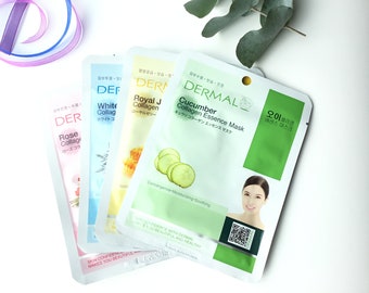Face Mask Sheet -Add To Your “ Build A Box” & create a personalized custom gift box