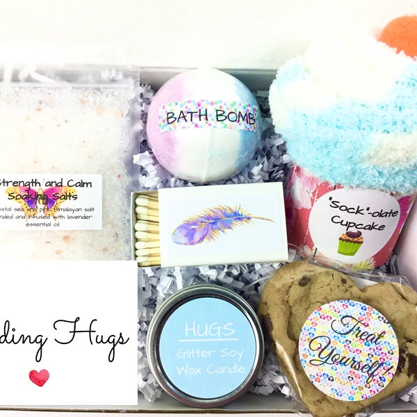 SENDING GOOD VIBES Gift Box Encouragement Gift Thinking of You Gift Take Care Of Yourself Gift You Are Loved Gift